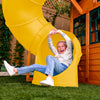 Wooden Outdoor Swing Set with Play Kitchen